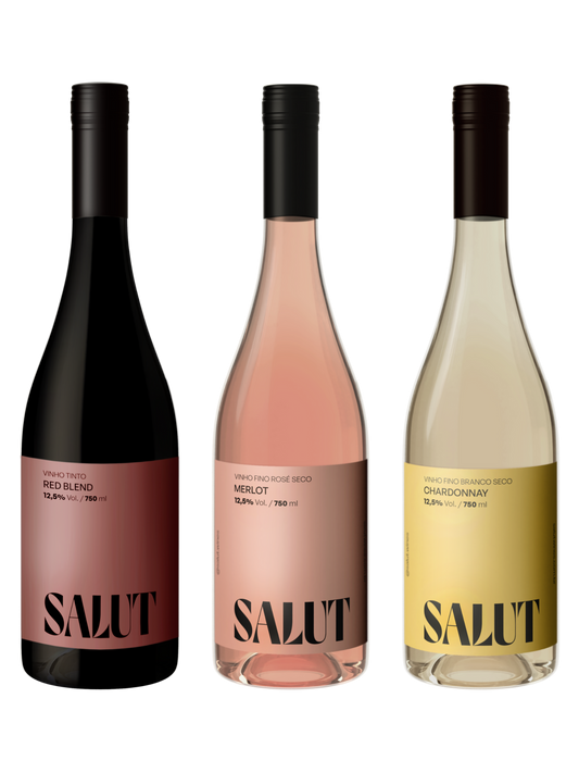 RED BLEND + MERLOT + CHARDONNAY